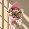 Букет из 7 альстромерий в кулечке